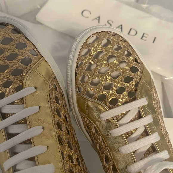 Casadei Versila Flash Oro kicks - Picture 6 of 9